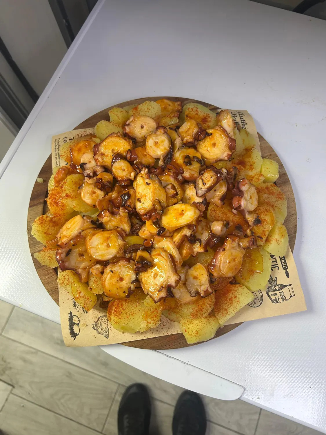 Pulpo con patatas